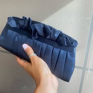 Little navy clutch